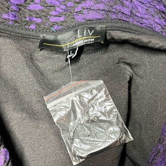 NWT Liv by Habitat 201413 Nouveau Knit Thick Stretchy Boxy Jacket Coat Sz L/XL - Picture 6 of 8